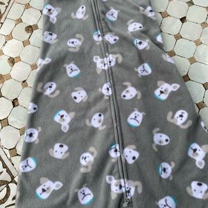 Halo Gray SleepSack with Bear Design